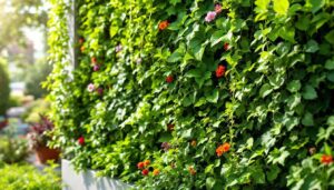 Né vasi né fioriere, questo metodo crea un giardino verticale perfetto