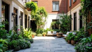 Né vasi né aiuole, questa idea trasforma il cortile in giardino perfetto