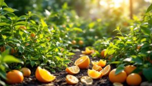 Ecco perché alcuni mettono bucce d’arancia nel giardino: un trucco poco conosciuto ma molto utile