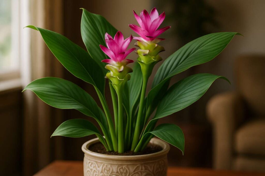 Curcuma in vaso: i fiori sono bellissimi e durano mesi