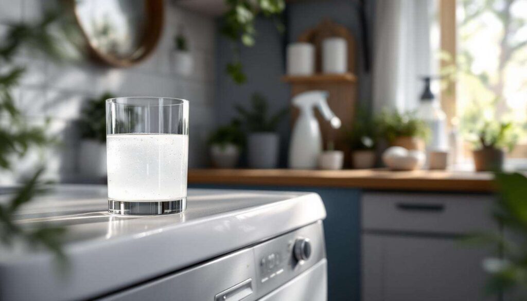 Versa un bicchiere di aceto bianco nella lavatrice ma solo alle 22:00: il risultato è geniale.