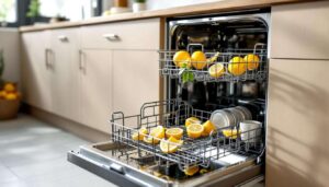 Non gettare la buccia del limone spremuto: mettila in lavastoviglie per profumare