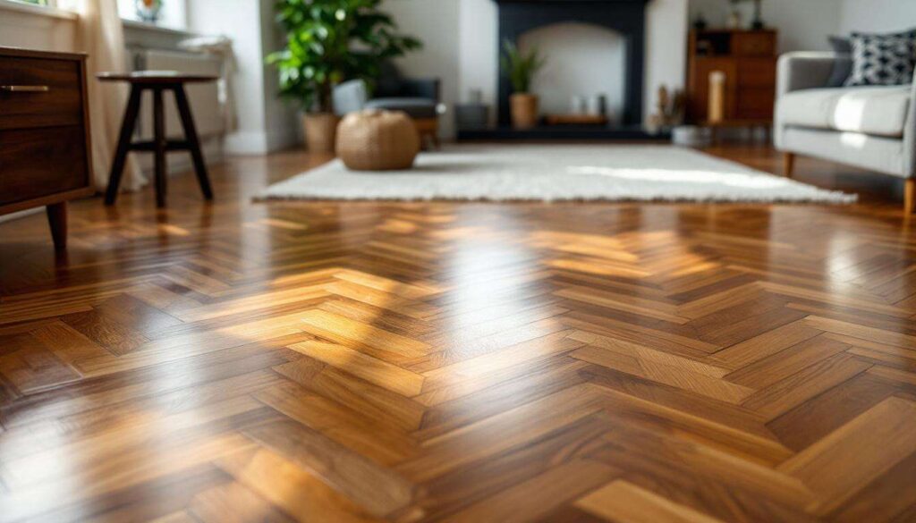 Scopri come far tornare splendente il parquet usando un semplice prodotto da cucina in ogni stanza