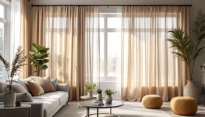 Tende soggiorno moderno: idee, tessuti e soluzioni eleganti
