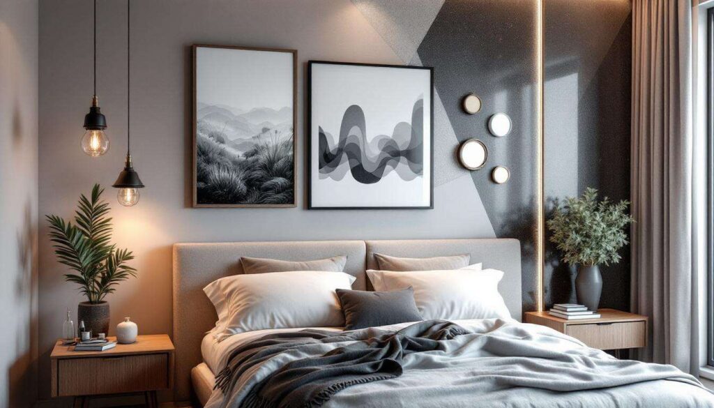 Idee per la parete dietro il letto: come arredarla, decorarla o renderla originale