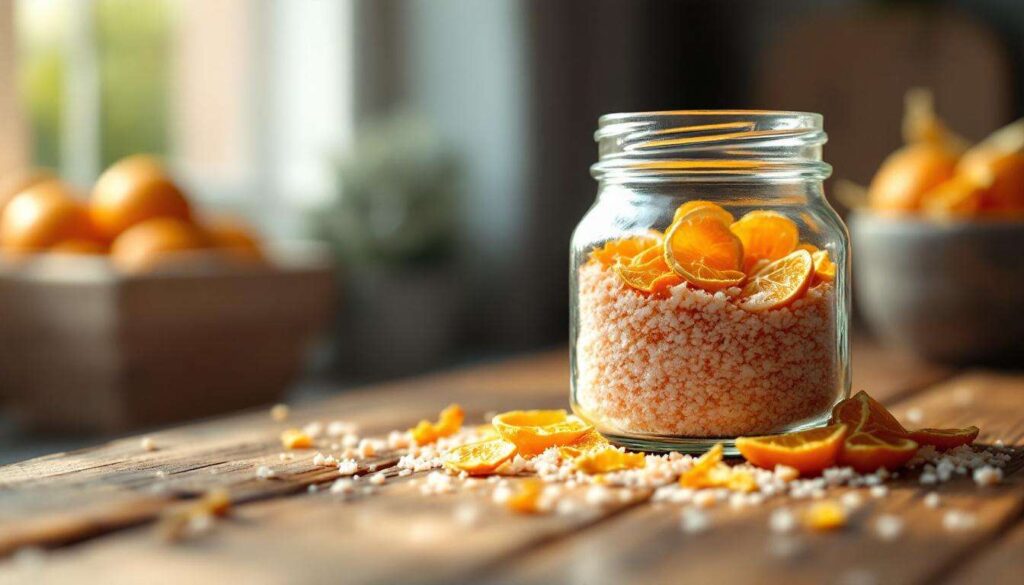 Perché devi mescolare sale e bucce d’arancia: usali così