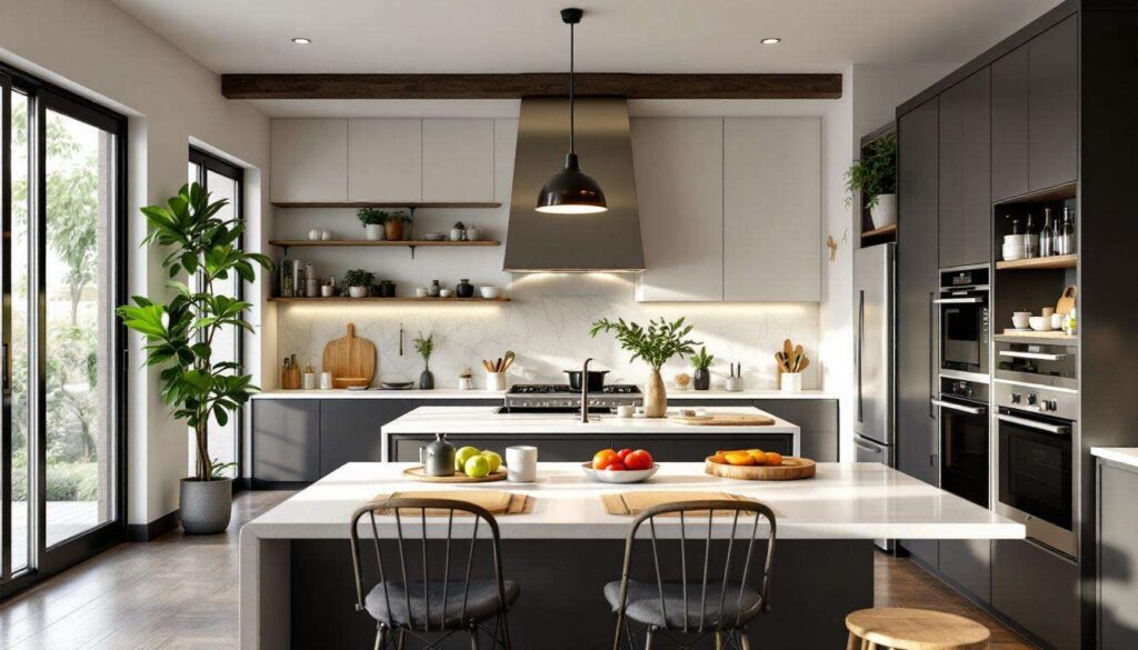 Le cucine open space non vanno più di moda, la nuova tendenza divide gli spazi in modo completamente diverso